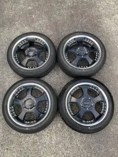 新型スペーシアカスタムMK54S 純正ホイールタイヤ4本セット