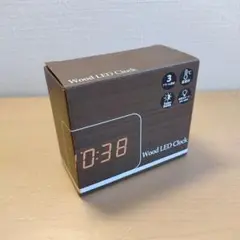 ニトリ クレファー Wood LED Clock LEDデジタルクロック