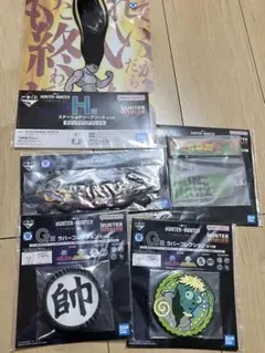 一番くじ　ハンターハンター　g ラバーコレクション　h i クリアファイル