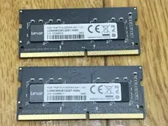 Lexar 8GB DDR4 PC4-3200 メモリ　二枚組