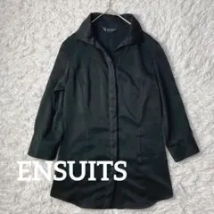 ENSUITS 長袖シャツ レディース ブラック