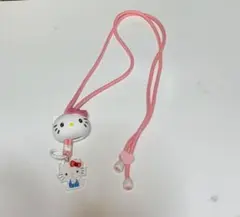 ハローキティ スマホショルダーストラップ ピンク