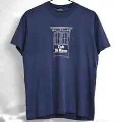 90s　スクリーンスターズ　This Old House　Tシャツ　ネイビー