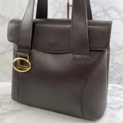 ほぼ未使用品 LANCEL ランセル 本革 ソフトカウレザー ハンドバッグ