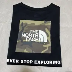 ノースフェイス カモフラージュ Tシャツ Lサイズ
