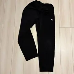 プーマ ジャージ 下 トレーニングウェア パンツ ズボン 黒 PUMA 160