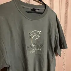 オーストラリア　コアラ　Tシャツ 古着　ヴィンテージ　カーキ