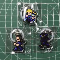 【3点セット】 ファイナルファンタジー めじるしチャーム ピクセルリマスター