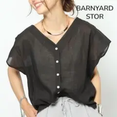 BARNYARDSTORM バーンヤードストーム　リネン2WAYブラウス