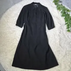 518 日本製 リリイ 喪服 9号 ワンピース ジャケット セット M