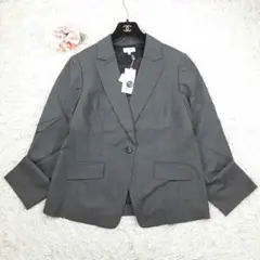 新品未使用タグ付◎ensuite エンスウィート テーラードジャケット グレー