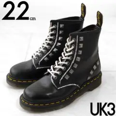 Dr.martens UK3 22cm 1460 STUD 8ホール 美品 黒
