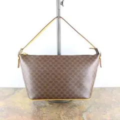 CELINE オールドセリーヌマカダム柄セミショルダーバッグ