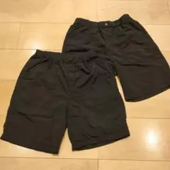【セット】140 ユニクロ ハーフパンツ