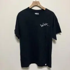 WAX Tシャツ 半袖 L ブラック バック