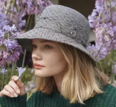Chapeau d' O シャポードオー Tulle Trim Bucket
