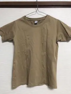 CREALY Tシャツ　ベージュ　Lサイズ