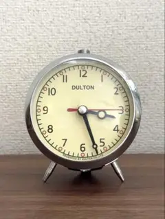 【Dulton ダルトン】ALARM CLOCK CHROME