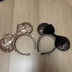 ディズニー カチューシャ ミニー 2個セット