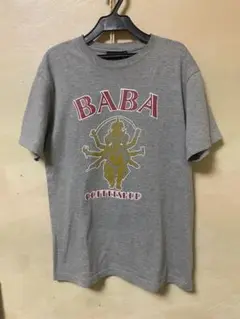 BABA コーヒーショップ Tシャツ グレー