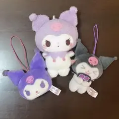 クロミちゃん ぬいぐるみ マスコット 3個セット