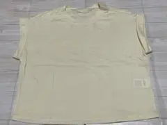 カラー　ベージュ　Tシャツ サイズX-small ノーブランド