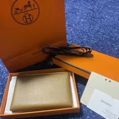 エルメス カルヴィ 名刺入れ カードケース