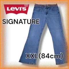 【大きいサイズ】Levi's XXL(84) シグネチャー Y2K 裾破れあり