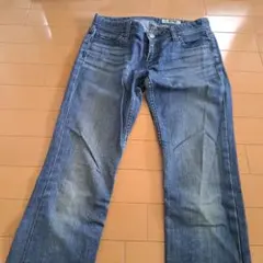 MORGAN フレアデニムパンツ ブルー　36