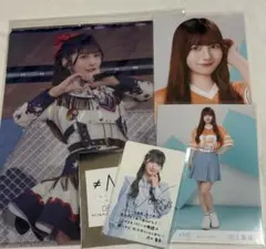 ≠ME ノイミー　河口夏音　生写真　A5クリアファイル　入場特典　セット