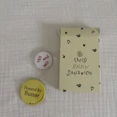 （NO）RAISIN SANDWICH 缶バッジ　カンバッジ