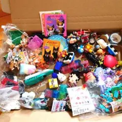 アンパンマン　ワンピース　ミニブロック他小さいおもちゃいろいろセット
