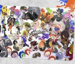 ★折り曲げて発送★ スプラトゥーン　B2ポスター　ニンテンドーストア
