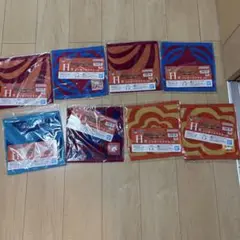 ワンピース一番くじ　H賞ジャガードタオル8点セット