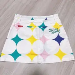 Le coq sportif ゴルフスカート カラフル 7号
