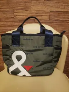 and per se アンパスィ　バッグ　カーキ　　美品