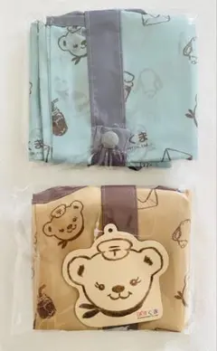 新品未使用　ぽすくま　エコバッグ　bag 2個セット　くまさん　熊　ベア　可愛い