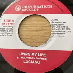 レゲエ7インチ/LUCIANO/LIVING MY LIFE