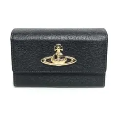 【美品】Vivienne ヴィヴィアンウエストウッド ポーチ オーブ レザー 黒