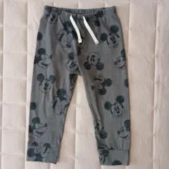 【新品】GAP　ベビーギャップ　ミッキー　ミッキーマウス　総柄　レギンス　90