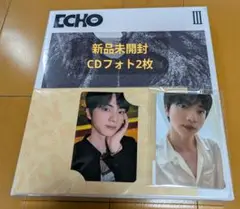BTSJIN ECHO III CD フォトカード2枚付き 新品未開封