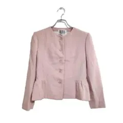 BILL BLASS ジャケット ピンク 9号 M 上品 きれいめ フォーマル