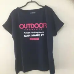 OUT DOOR Tシャツ❣️ L ネイビー❣️