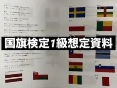 国旗検定1級想定　資料&重要問題