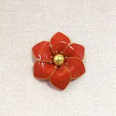 《値下げ》ブローチ 花
