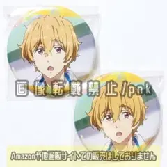 Free!DF 渚 オープニング OP 缶バッジ 2点セット 未使用品