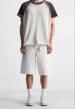 ZARA バギーショートパンツ