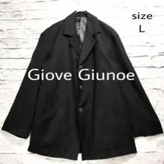 【希少】GIOVE GIUNOE レザーダブルコート　牛革　黒　超ロング　L 2025年最新】giove giunoeの人気アイテム - メルカリ