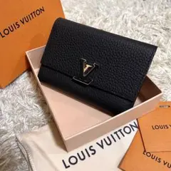 未使用✨LOUIS VUITTON 三つ折り財布 ポルトフォイユ カプシーヌ