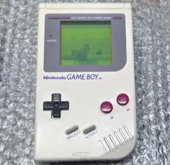 準良品 動作OK 本体のみ 初代ゲームボーイ DMG-01 グレー
